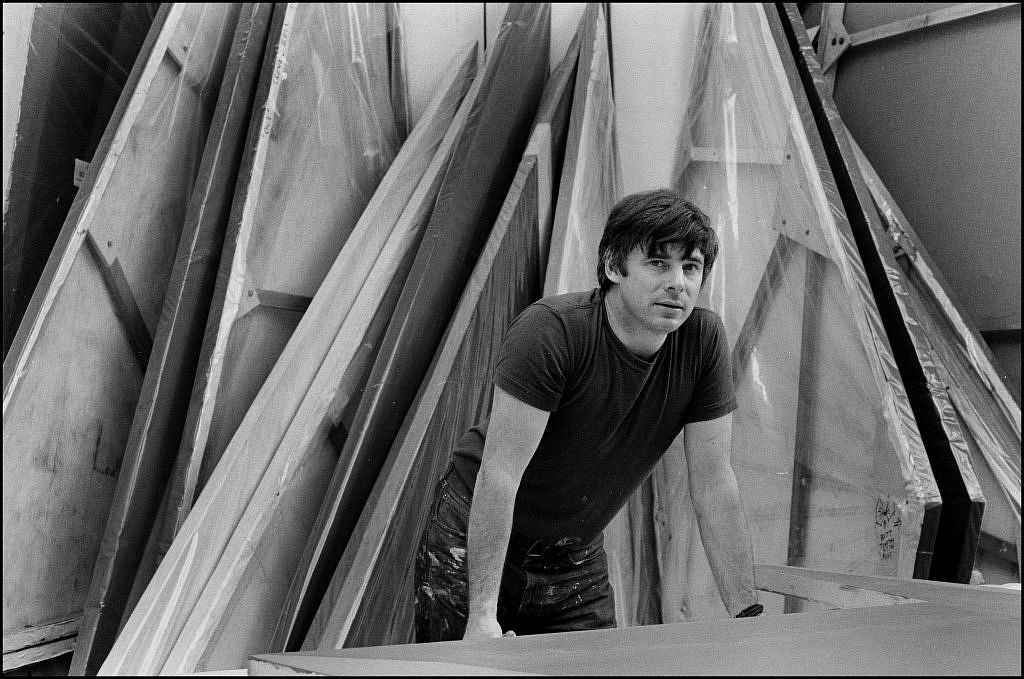 The painter Trevor Bell